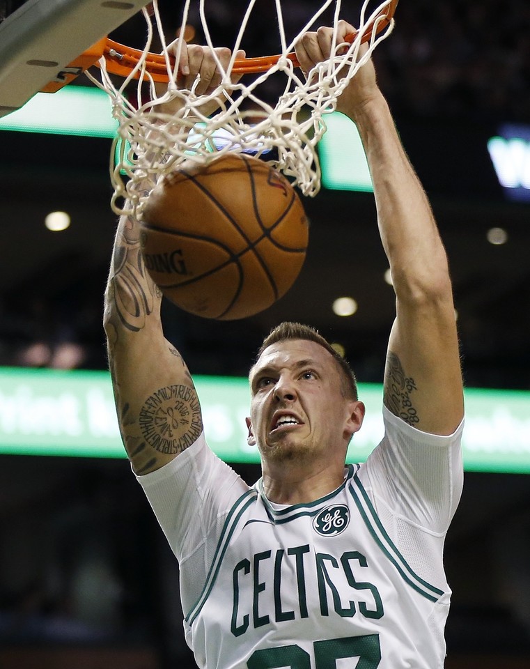 „Knicks” ir „Celtics“ rungtynės.<br> AP nuotr.