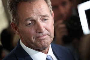 JAV respublikonų senatorius užsipuolė Donaldą Trumpą