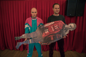 Vidas Bareikis ir Mesijus popietę leido įsivaizduojamoje draugijoje 