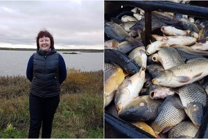 Užsispyrusios žemaitės ūkis: tūkstantis hektarų vandens ir semiami lobiai