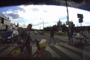 Kuriozinė situacija Vilniuje: dviratininkas net nesuprato, kad buvo apgautas