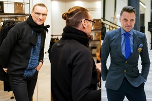 Verslininkas Žilvinas Grigaitis stebina stilinga šukuosena