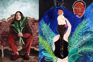 Su mylimuoju išsiskyrusi dainininkė su sūnumi žvelgia į keistą savąjį angelą