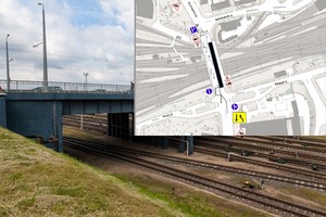 Vilniuje – svarbaus viaduko rekonstrukcija, eismas ribojamas iki pavasario