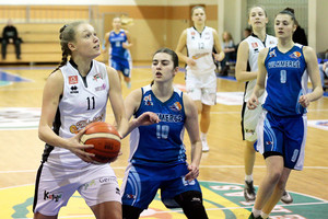 „Kibirkšties“ žaidėja Gabija Meškonytė: turime greitą puolimą išnaudoti protingai