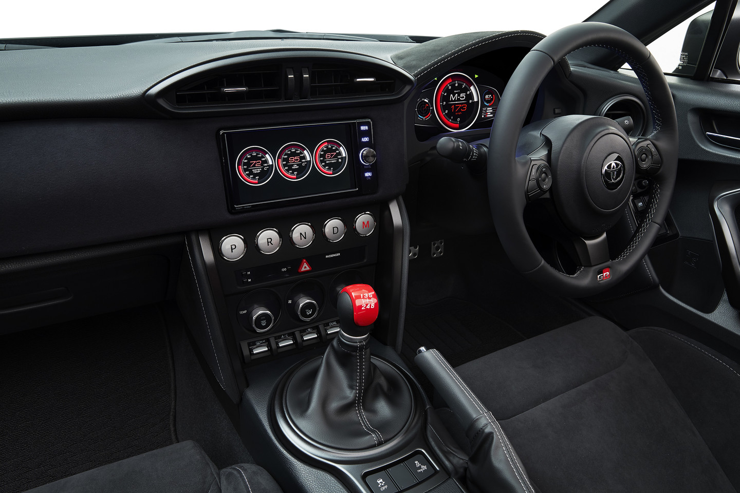 „Toyota GR HV Sports“ koncepcinis modelis turi unikalią transmisiją.<br>Gamintojo nuotr.