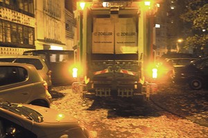 Šiukšlių vežėjai Vilniuje tampa tikrais vairavimo meistrais