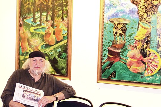 Klausytojai išgirs,  kaip skamba Artūro Šlipavičiaus-Šlipo paveikslai
