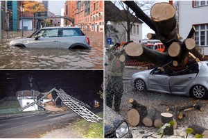 Audra nusiaubė vidurio Europą, Berlyne paskelbta nepaprastoji padėtis