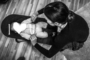 Irūna Puzaraitė-Čepononienė parodė savo ūgtelėjusį sūnelį