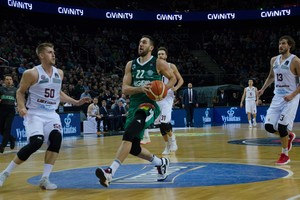 Eurolygos kovų išvargintas „Žalgiris“ namuose sunkiai įveikė „Lietkabelį“