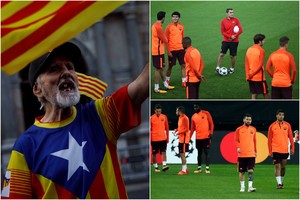 „Barcelona“ suka žvilgsnį nuo įvykių Katalonijoje: dėmesys – į Čempionų lygą