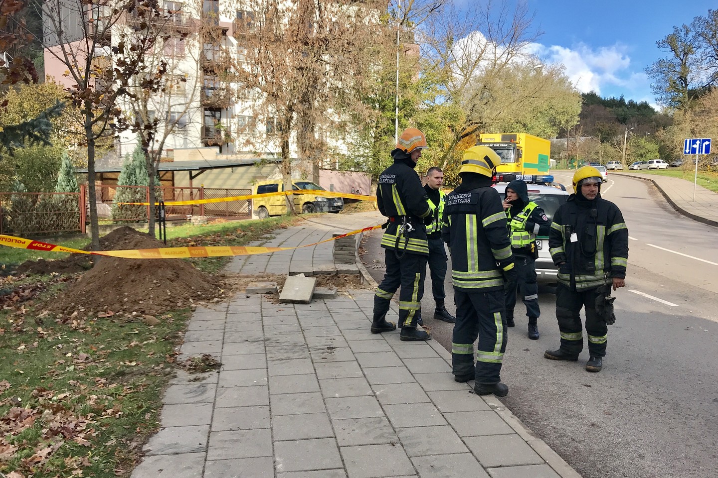 Vilniuje vėl rastas į sprogmenį panašus daiktas.