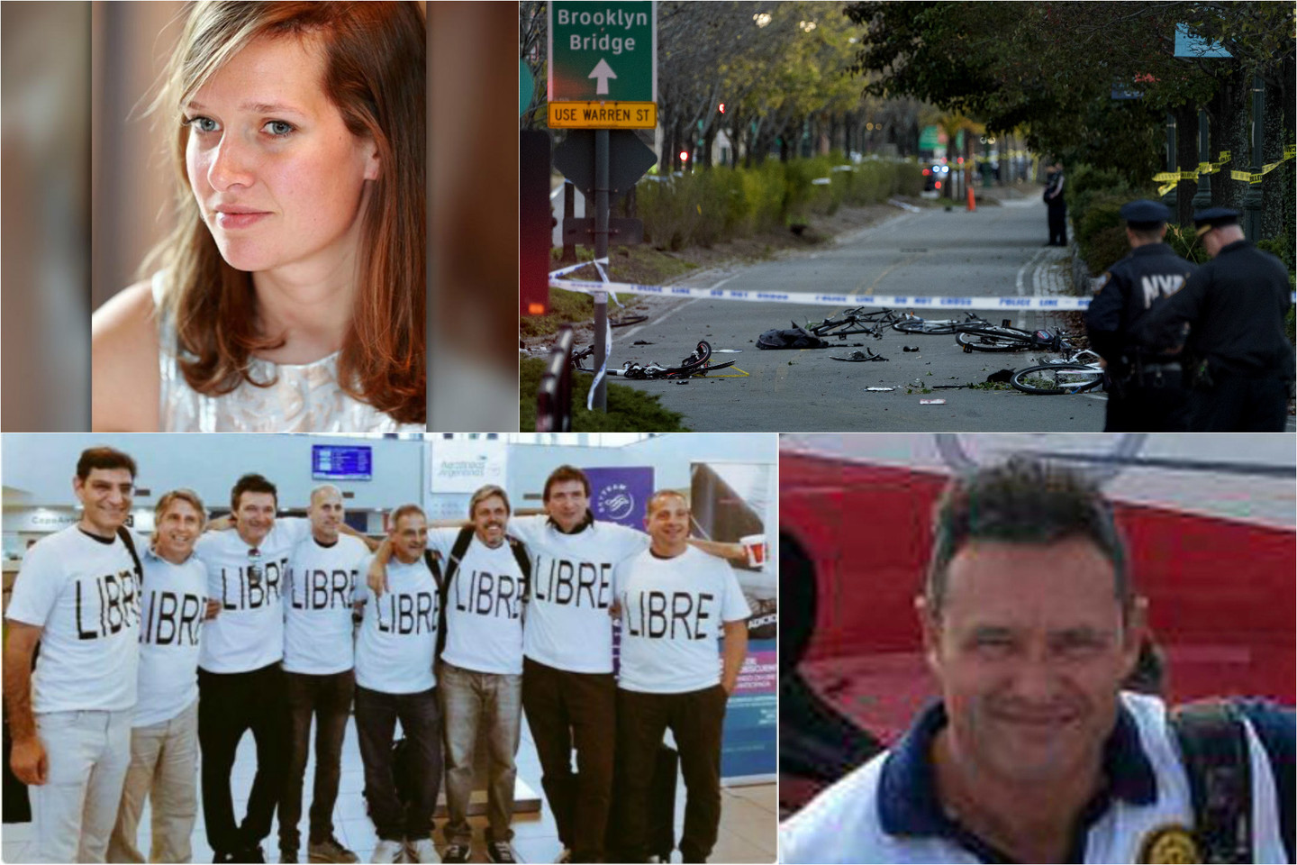  Per išpuolį Niujorke žuvo Belgijos, Argentinos piliečiai, tarp sužeistųjų atsidūrė ir vokietė.<br> AP ir Facebook nuort. 
