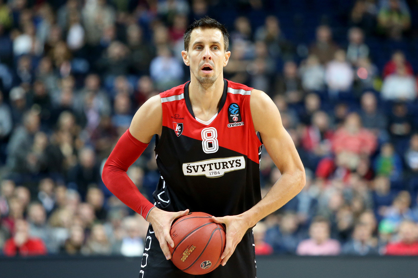 Sėkmingai žaidusio indaugo Lukauskio indėlio pergalei nepakako<br>R.Danisevičiaus nuotr.