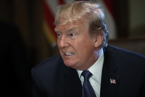 Pietų Korėja ribos protestus prieš atvykstantį JAV prezidentą Donaldą Trumpą