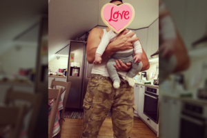 Irūna Puzaraitė paviešino širdį tirpdančią vyro ir sūnaus akimirką