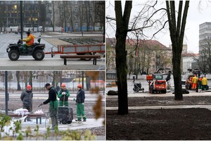 Lukiškių aikštės rekonstrukcija baigta – ji atveriama lankytojams
