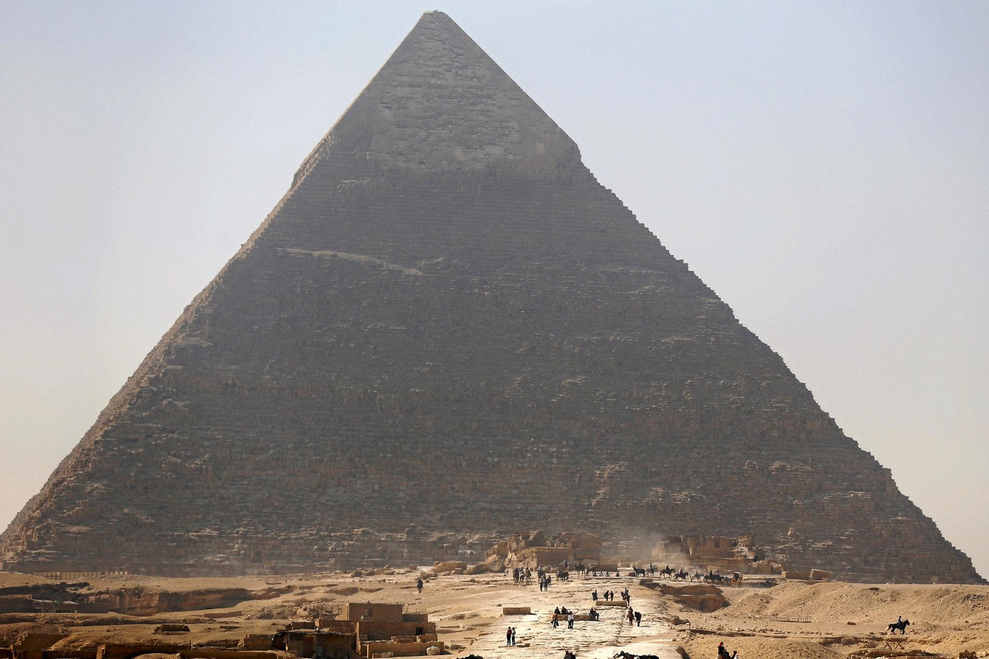  Piramidėje rasta iki šiol neištirta ertmė. <br> Reuters/Scanpix nuotr.