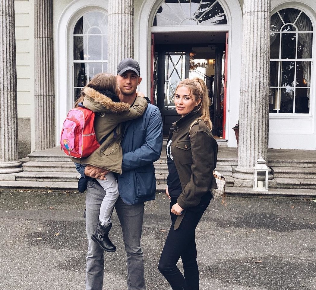  Viktorija Bonia su buvusiu vyru bendrauja dėl dukters.<br> Instagramo nuotr.
