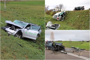 Lenkijoje – žiauri avarija: per susidūrimą su Lietuvos dviračių federacijos „Škoda“ žuvo moteris