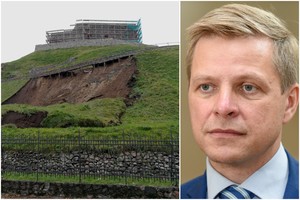 Gedimino kalną po dar vienos nuošliaužos nuspręsta uždaryti