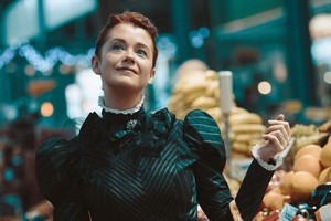 Vilniaus turguje pasirodžiusi Erica Jennings sukėlė sąmyšį