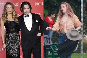 Buvusios Johnny Deppo žmonos Amber Heard jau nebeįmanoma atpažinti