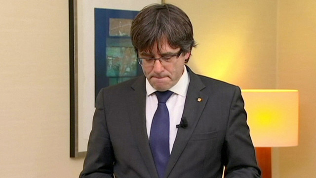 Buvęs Katalonijos prezidentas pats prisistatė Belgijos pareigūnams