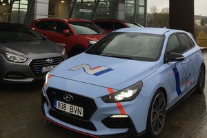 Vilniuje debiutavo pirmasis „Hyundai“ grynakraujis sportiškas hečbekas