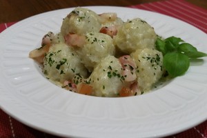 Vaikystę primenantys tarkuotų bulvių kukuliukai