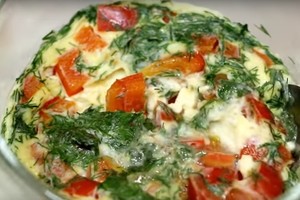 Pats lengviausias receptas: omletas vos per 2 minutes