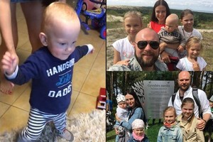 Kristupas Krivickas džiaugiasi: sūnus žengia pirmuosius žingsnius