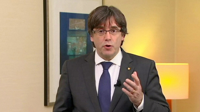 Belgijos pareigūnai į laisvę paleido Katalonijos lyderį