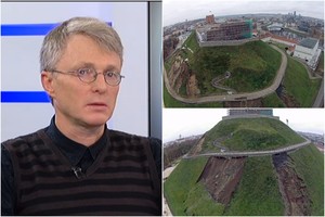 Geologas pateikė prognozę, kas toliau laukia Gedimino kalno