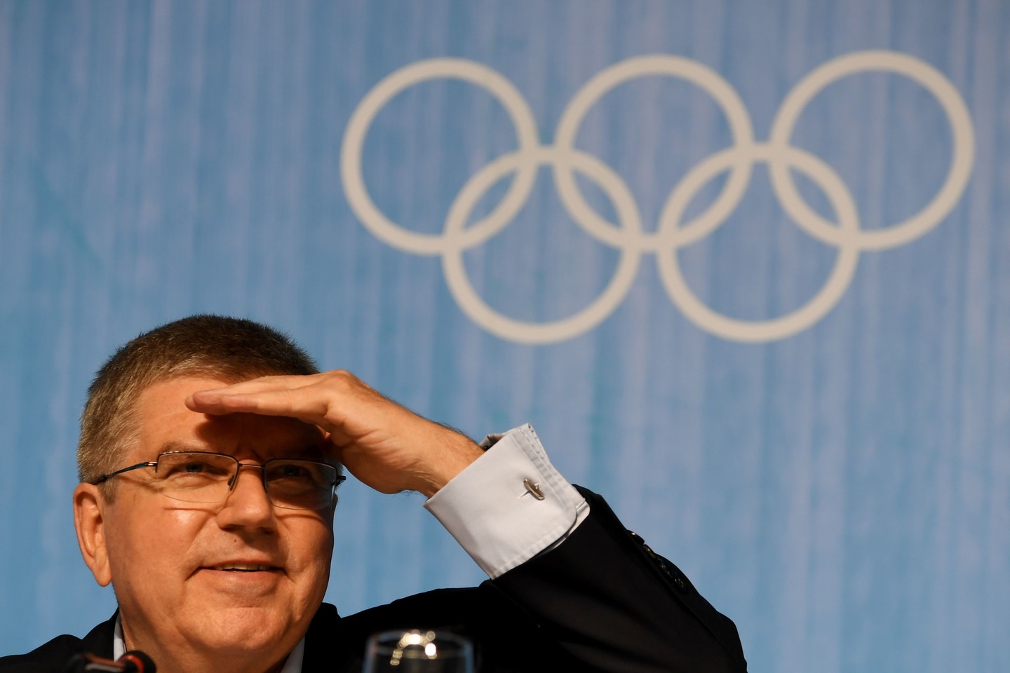  IOC vadovas Th.Bachas.<br> AFP/Scanpix nuotr.
