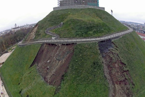 Geologai perspėjo dėl Gedimino kalno: gali nuslinkti visi šlaitai