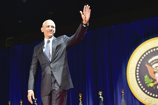 Barackas Obama vyksta į Čikagos teismą atlikti pilietinės pareigos 