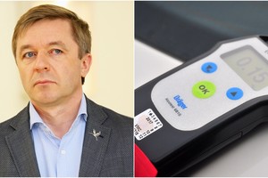 Ramūnas Karbauskis prabilo apie alkotesterį Seimo rūmuose