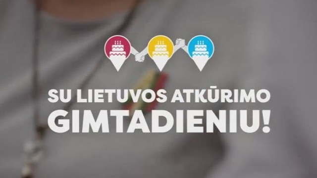 Nuoširdžiame vaizdo klipe – kaimynų latvių sveikinimas Lietuvai