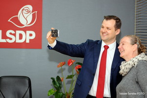 Prie socialdemokratų jungiasi poeto Just. Marcinkevičiaus dukra