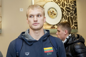 JAV vaikus treniruojantis plaukikas Mindaugas Sadauskas baigė karjerą