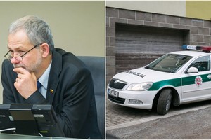 Linas Balsys – namuose, pareigūnai su kopėčiomis bandė užlipti iki langų