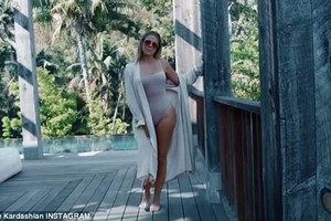 Khloe Kardashian nuotrauka užminė mįslę, ar ji tikrai nėščia