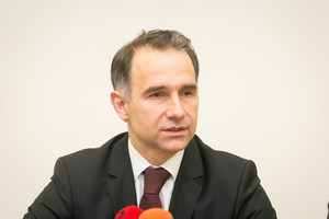 Ministras po pokalbio apie „Lietuvos geležinkelius“ tyli, lyg vandens į burną prisisėmęs