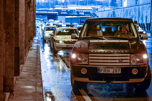 Rytinis reidas Vilniuje: beteisis visureigio vairuotojas turės purtyti piniginę