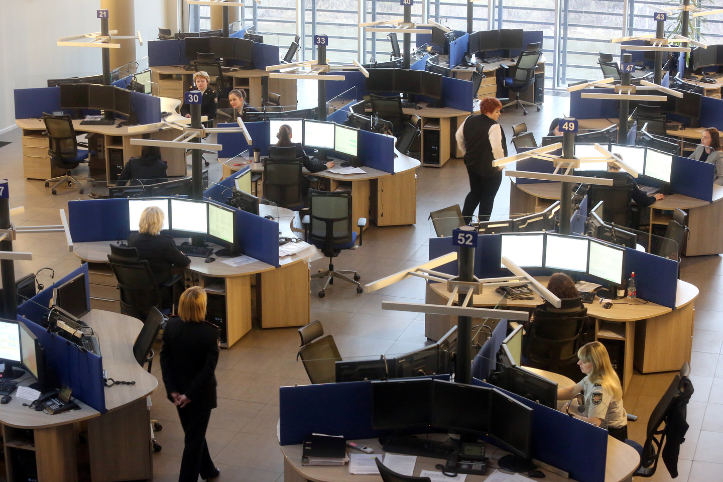 Per metus BPC sulaukia per 3 mln. skambučių, nors specialiųjų tarnybų pagalbos reikia mažiau nei milijonui pranešėjų.<br>R.Danisevičiaus nuotr.