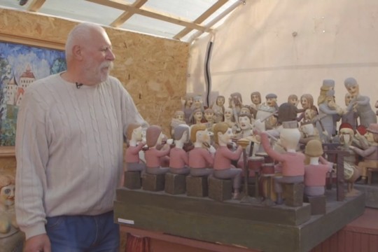 Antano Jusevičiaus drožiniai traukia ne tik lietuvių akį