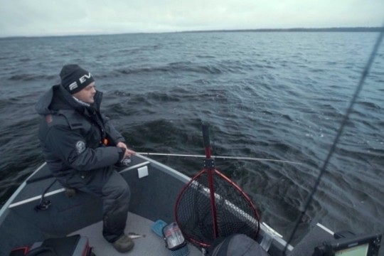 Patyrę žvejai lietuviškus ešerius gaudė net 30 metrų gylyje