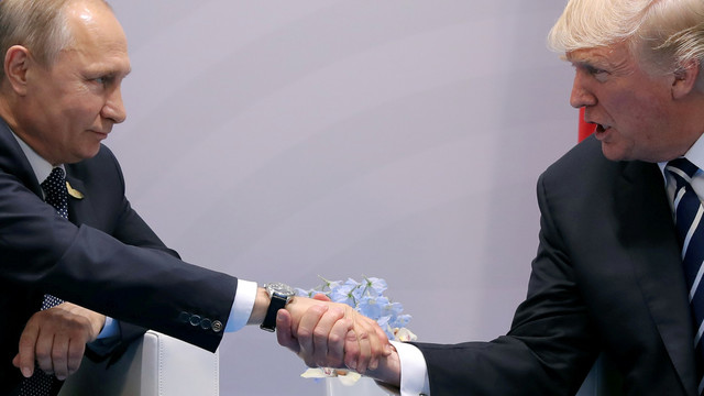 Donaldas Trumpas apie Vladimirą Putiną: „Jis įsižeidęs“